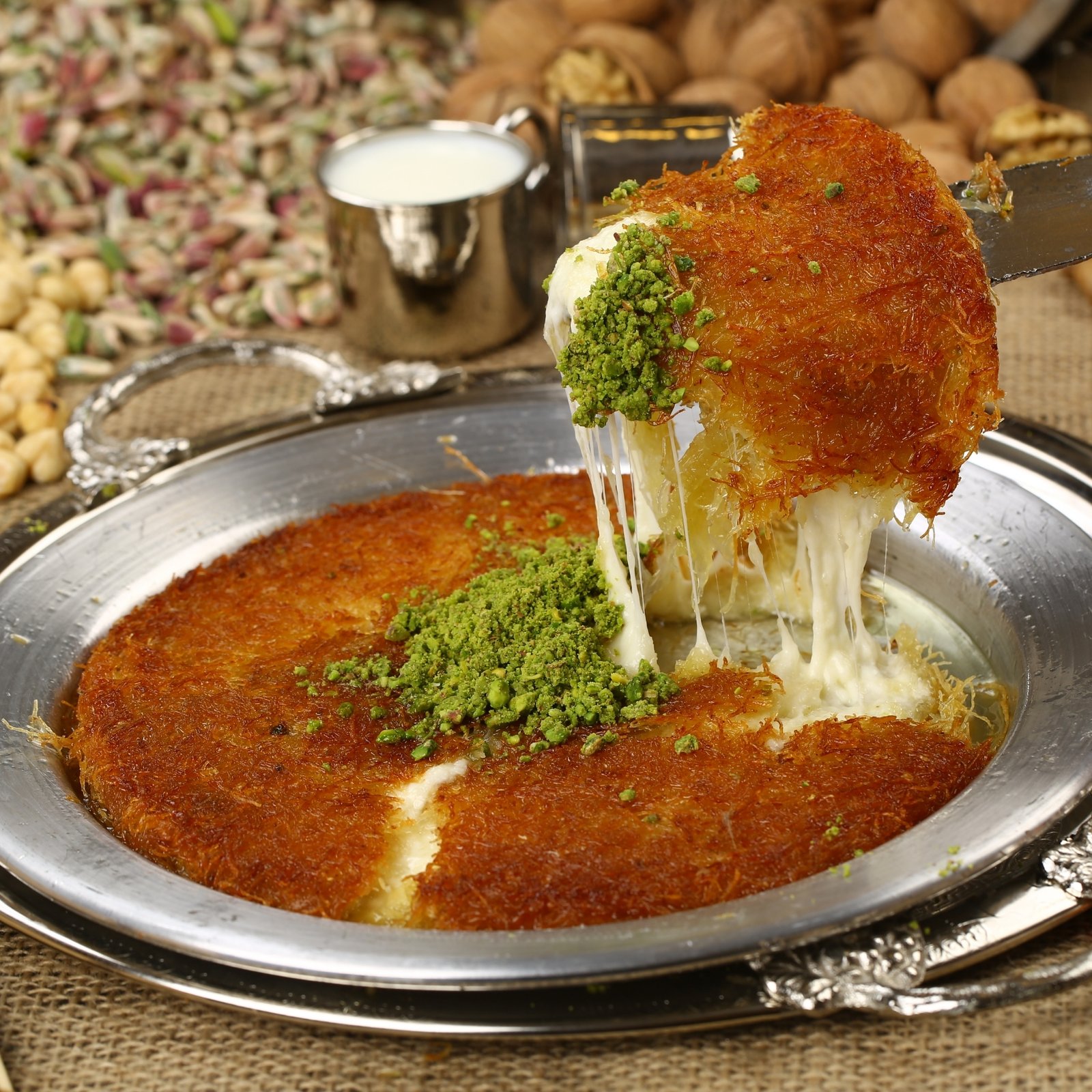 Kunafa Kuwait cheese kunafa from Halavji Ankara