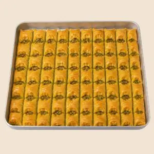 Cimcik (Jamjek) Pistachio Baklava tray - Halavji Ankara Kuwait