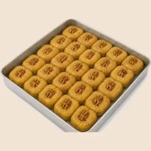 Original Walnut Baklava tray - Halavji Ankara Kuwait